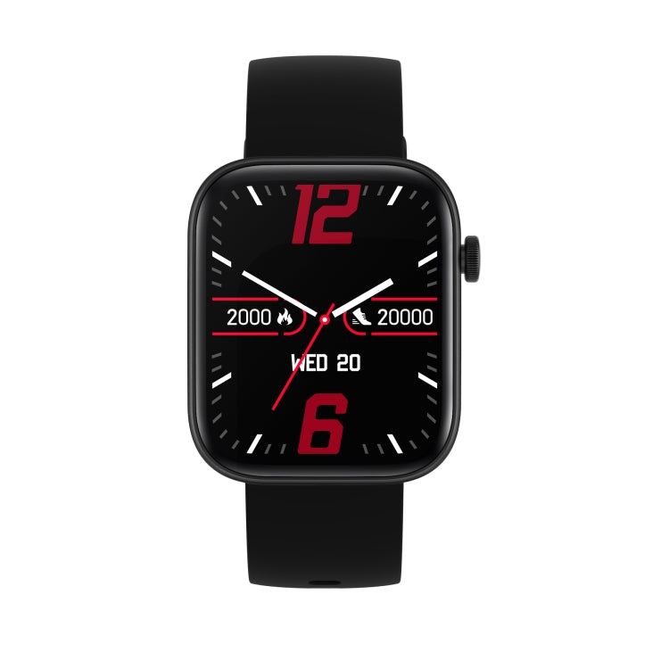 Montre intelligente Bluetooth P43 avec écran TFT de 1,8 pouces, prise en charge de la surveillance de la fréquence cardiaque et de plus de 100 modes sportifs