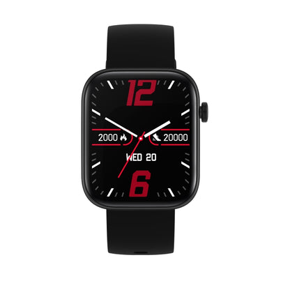 Montre intelligente Bluetooth P43 avec écran TFT de 1,8 pouces, prise en charge de la surveillance de la fréquence cardiaque et de plus de 100 modes sportifs