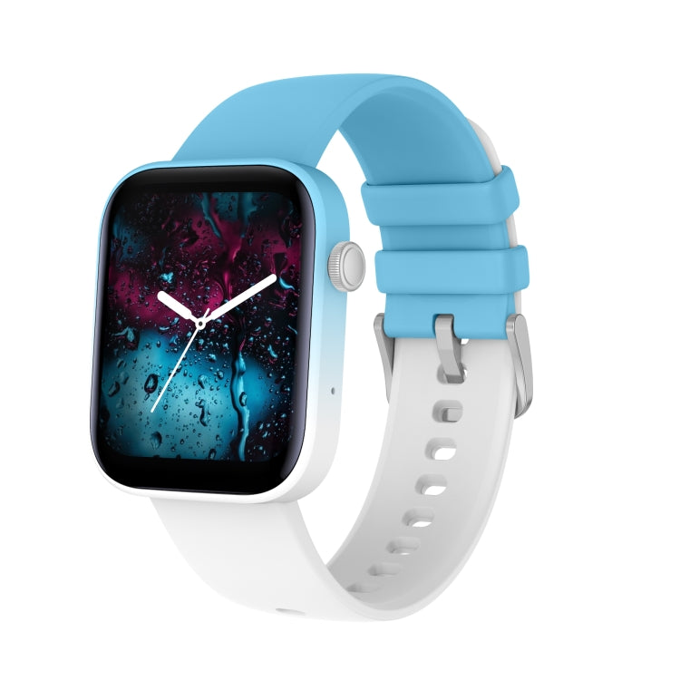 Montre intelligente Bluetooth P43 avec écran TFT de 1,8 pouces, prise en charge de la surveillance de la fréquence cardiaque et de plus de 100 modes sportifs