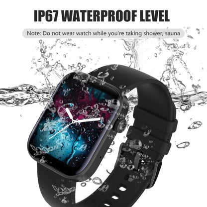 Montre intelligente Bluetooth P43 avec écran TFT de 1,8 pouces, prise en charge de la surveillance de la fréquence cardiaque et de plus de 100 modes sportifs