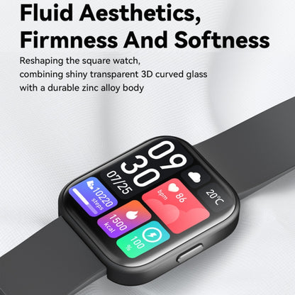 Montre intelligente de remise en forme GTS4 1,69 pouces, appel BT/fréquence cardiaque/tension artérielle/MET/température corporelle