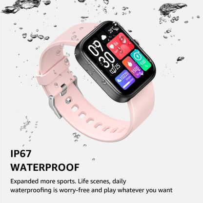 GTS5 2.0 pouces Fitness santé montre intelligente, appel BT/fréquence cardiaque/tension artérielle/MET/glycémie