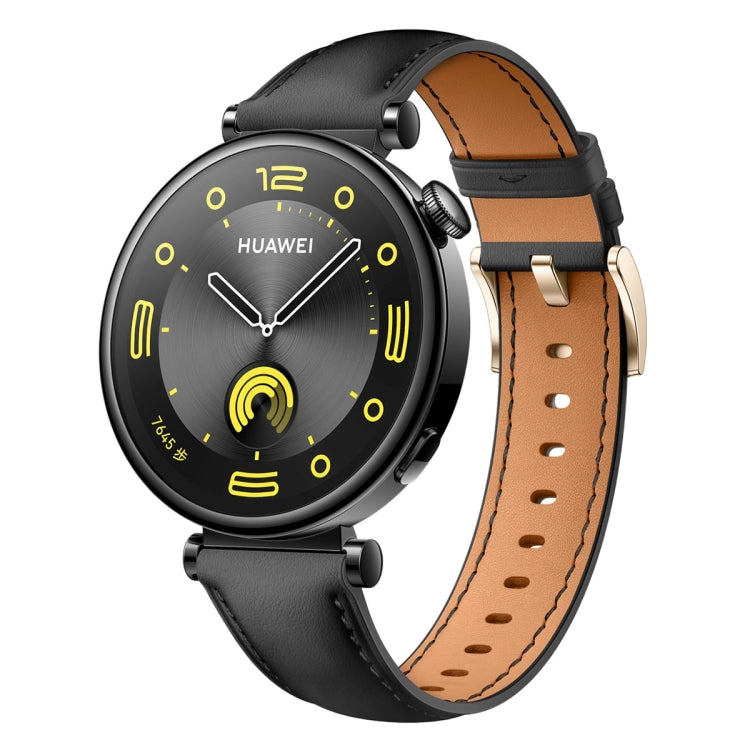 Bracelet de montre en cuir véritable de 18 mm, For Huawei Watch  GT 4
