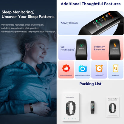 S5-4 Bracelet intelligent IP68 étanche fréquence cardiaque Sport Fitness Tracker montre intelligente