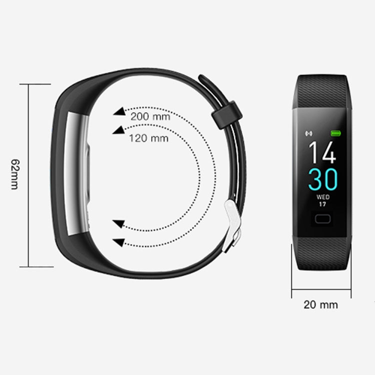 S5-4 Bracelet intelligent IP68 étanche fréquence cardiaque Sport Fitness Tracker montre intelligente
