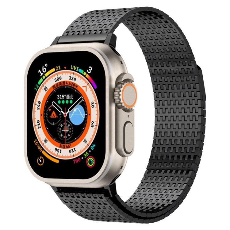 Bracelet de montre en acier inoxydable à fermoir magnétique à boucle milanaise, For Apple Watch SE 2023 44mm, For Apple Watch SE 2023 40mm, For Apple Watch Ultra 2 49mm, For Apple Watch Series 9 45mm, For Apple Watch Series 9 41mm                      ...