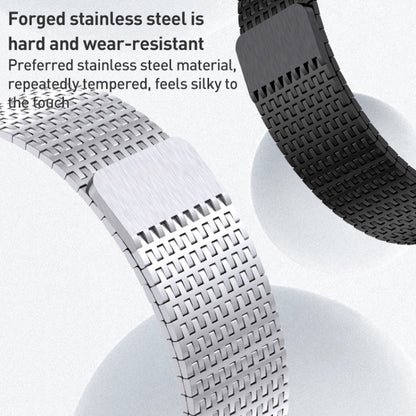 Bracelet de montre en acier inoxydable à fermoir magnétique à boucle milanaise, For Apple Watch SE 2023 44mm, For Apple Watch SE 2023 40mm, For Apple Watch Ultra 2 49mm, For Apple Watch Series 9 45mm, For Apple Watch Series 9 41mm                      ...