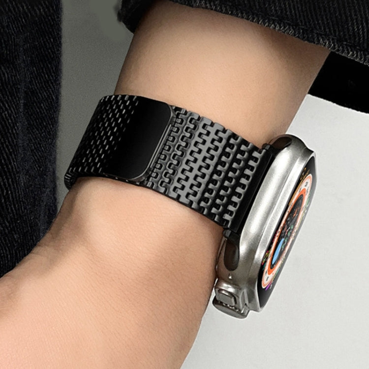 Bracelet de montre en acier inoxydable à fermoir magnétique à boucle milanaise, For Apple Watch SE 2023 44mm, For Apple Watch SE 2023 40mm, For Apple Watch Ultra 2 49mm, For Apple Watch Series 9 45mm, For Apple Watch Series 9 41mm                      ...