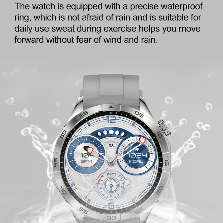 La montre intelligente à écran rond AMOLED LEMFO HK4 de 1,43 pouces prend en charge les appels Bluetooth