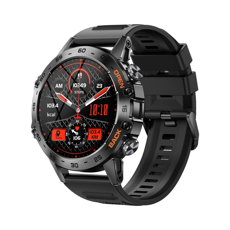 La montre intelligente à écran carré IPS LEMFO K52 de 1,39 pouces prend en charge les appels Bluetooth