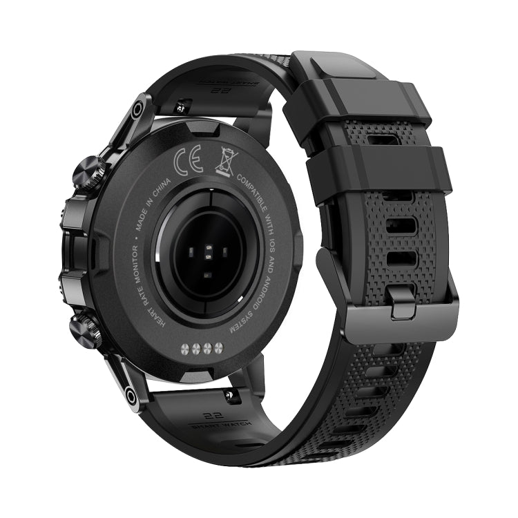 La montre intelligente à écran carré IPS LEMFO K52 de 1,39 pouces prend en charge les appels Bluetooth