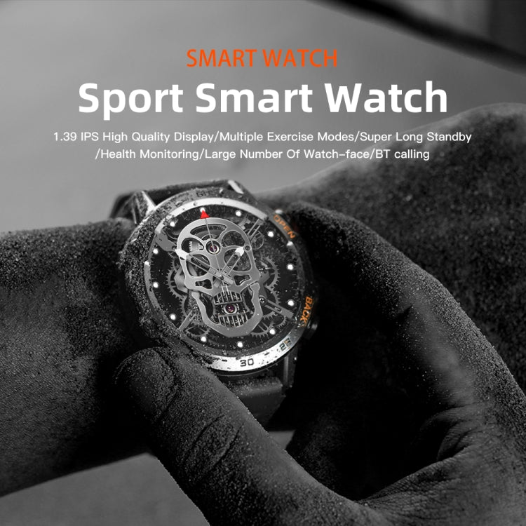 La montre intelligente à écran carré IPS LEMFO K52 de 1,39 pouces prend en charge les appels Bluetooth