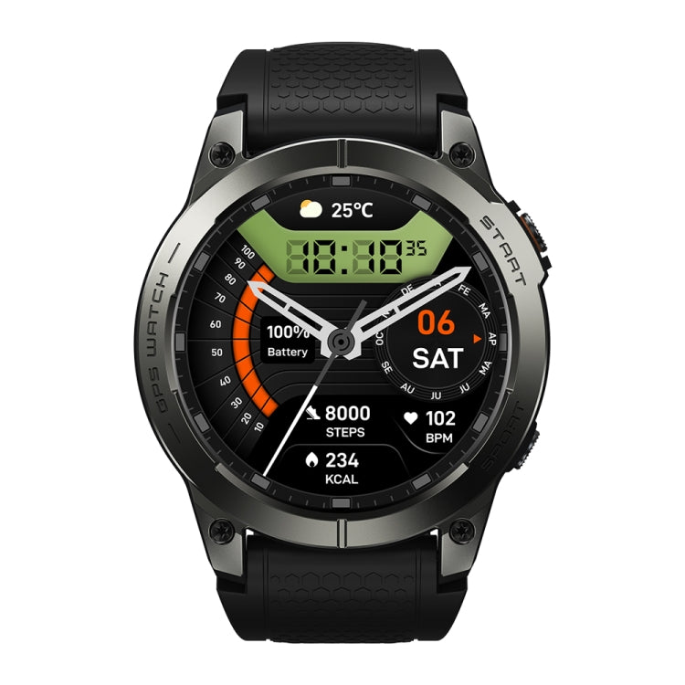 Zeblaze Stratos 3 Pro 1,43 pouces écran AMOLED montre intelligente de sport prise en charge des appels Bluetooth, Stratos 3 Pro
