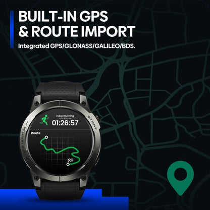 Zeblaze Stratos 3 Pro 1,43 pouces écran AMOLED montre intelligente de sport prise en charge des appels Bluetooth, Stratos 3 Pro