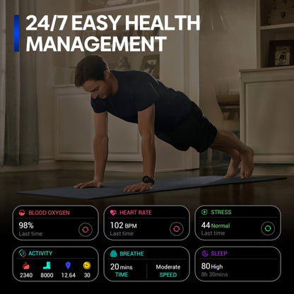 Zeblaze Stratos 3 Pro 1,43 pouces écran AMOLED montre intelligente de sport prise en charge des appels Bluetooth, Stratos 3 Pro