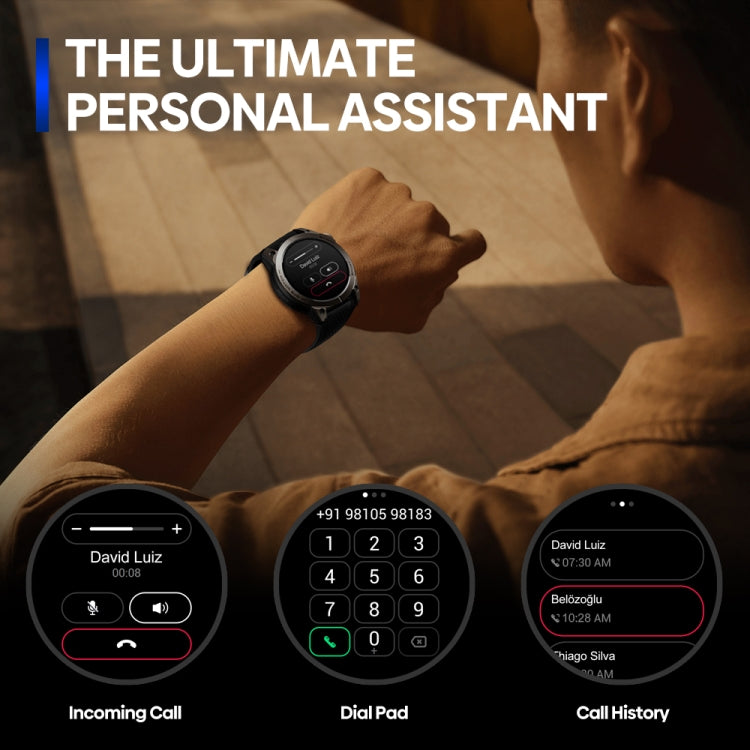Zeblaze Stratos 3 Pro 1,43 pouces écran AMOLED montre intelligente de sport prise en charge des appels Bluetooth, Stratos 3 Pro