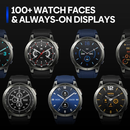 Zeblaze Stratos 3 Pro 1,43 pouces écran AMOLED montre intelligente de sport prise en charge des appels Bluetooth, Stratos 3 Pro