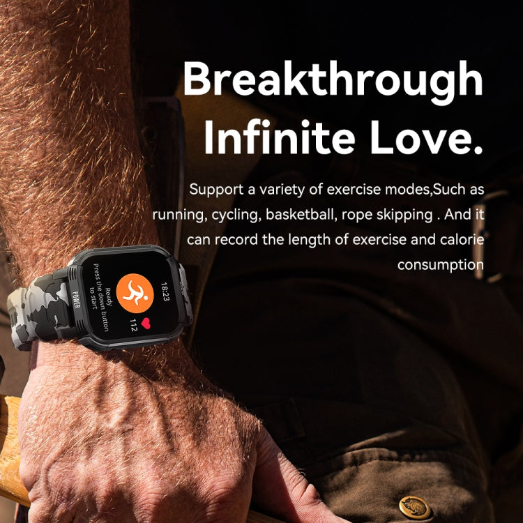 La montre intelligente LEMFO LT08 avec écran TFT de 1,85 pouces prend en charge les appels Bluetooth