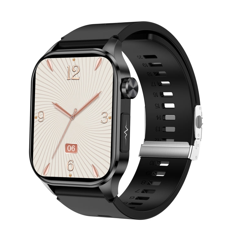 ET580 2,04 pouces AMOLED écran sport montre intelligente prise en charge appel Bluetooth/fonction ECG