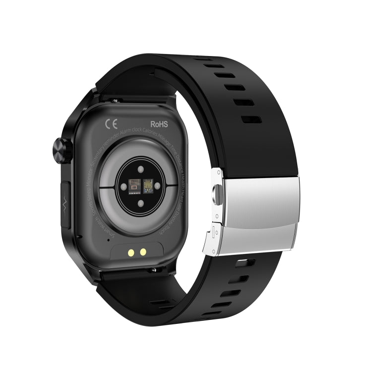 ET580 2,04 pouces AMOLED écran sport montre intelligente prise en charge appel Bluetooth/fonction ECG