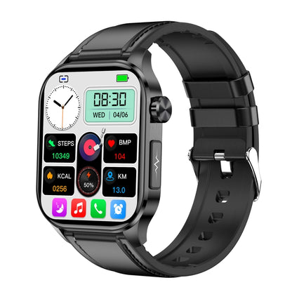 ET580 2,04 pouces AMOLED écran sport montre intelligente prise en charge appel Bluetooth/fonction ECG