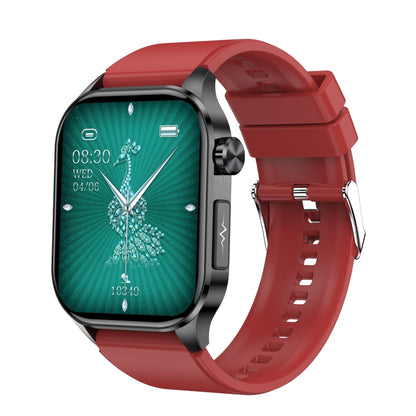 ET580 2,04 pouces AMOLED écran sport montre intelligente prise en charge appel Bluetooth/fonction ECG