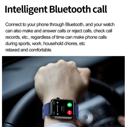 ET580 2,04 pouces AMOLED écran sport montre intelligente prise en charge appel Bluetooth/fonction ECG