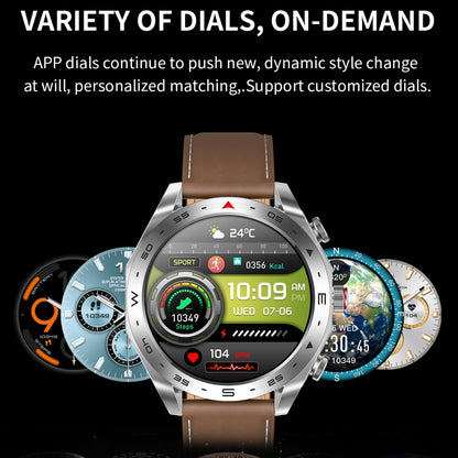 LEMFO T95 1,52 pouces IPS écran 2 en 1 Bluetooth écouteur montre intelligente prise en charge de la surveillance de la santé