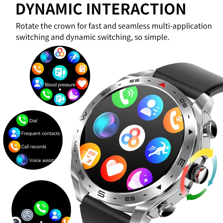 LEMFO T95 1,52 pouces IPS écran 2 en 1 Bluetooth écouteur montre intelligente prise en charge de la surveillance de la santé