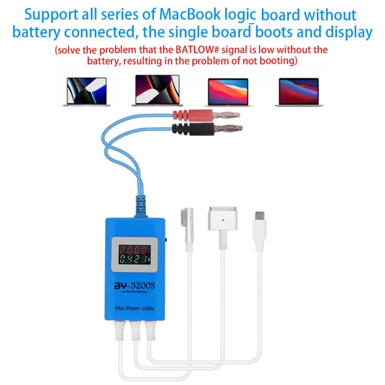 Kit d'outils de câble de démarrage BY-3200S pour MacBook 2008-2023