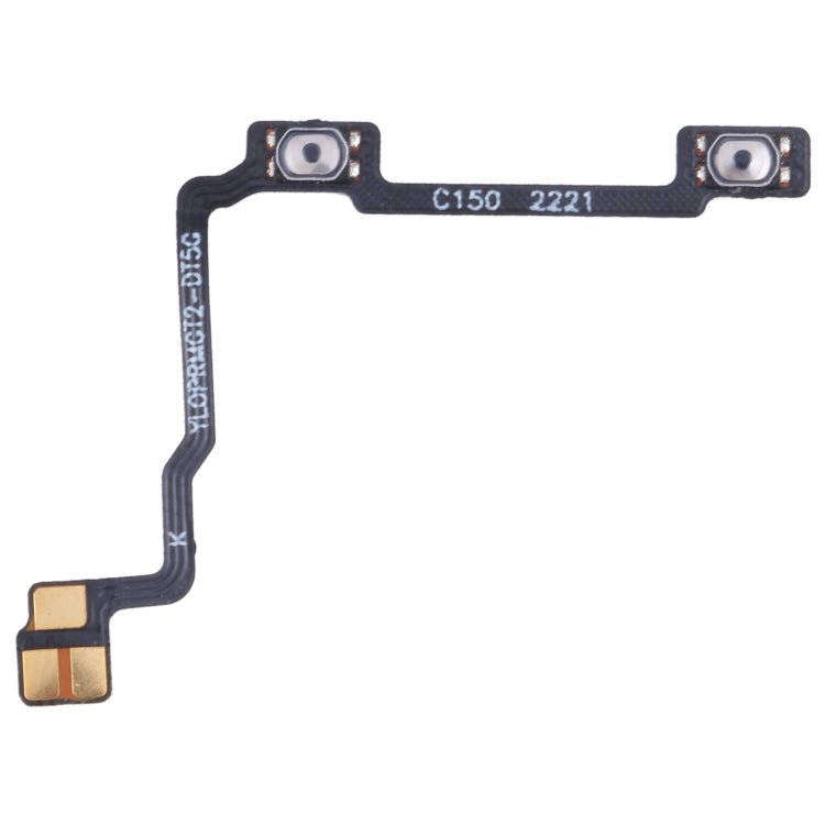 Câble flexible du bouton de volume OEM, For Realme 9 4G, For Realme GT2, For Realme GT Explorer Master