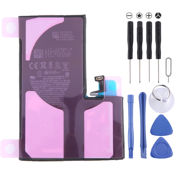 Remplacement de la batterie, For iPhone 15 Pro Max A3121 4422mAh, For iPhone 15 Pro A3011 3274mAh, For iPhone 15 Plus A3039 4383mAh, For iPhone 15 A3018 3349mAh