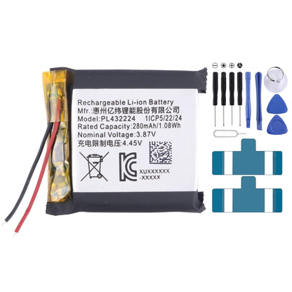 Remplacement de la batterie, For Amazfit EVE PL432224FPC 280mAh, For Amazfit EVE EVE PL432224 280mAh