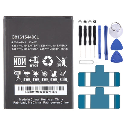 Remplacement de la batterie, For BLU C816154400L 4000mAh