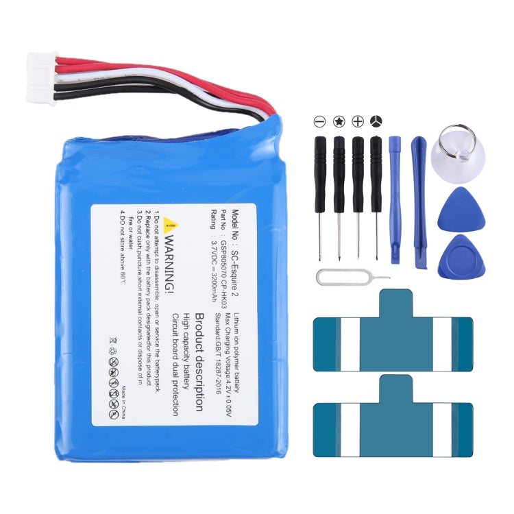 Remplacement de la batterie 3200mAh