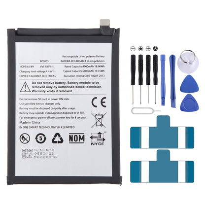Remplacement de la batterie, For Benco BP0005 4900mAh, For Benco BP0006 4900mAh