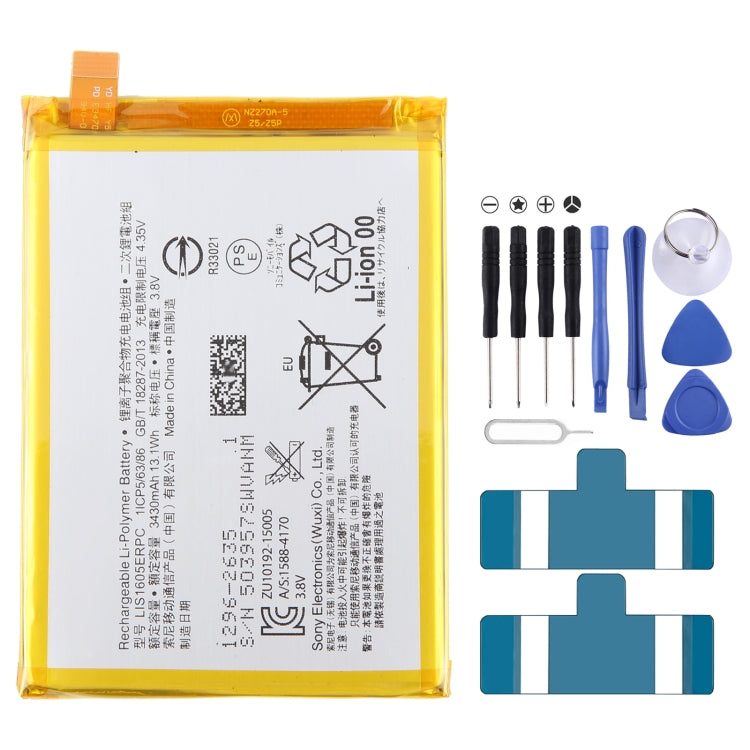 Remplacement de la batterie, For Sony Xperia 1 IV Mark4 SNYSCA6 5000mAh, For Sony Xperia Z5 Premium LIS1605ERPC 3430mAh