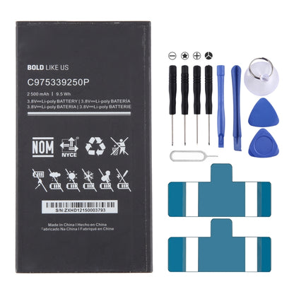 Remplacement de la batterie, For BLU G71 G0430WW C976447500L 5000mAh, For BLU Dash X Plus LTE D0030UU  C975339250P 2500mAh, For BLU C906646400L 4000mAh