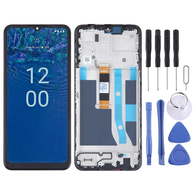 Ensemble complet de numériseur d'écran LCD OEM avec cadre, For Nokia C210, For Nokia G310, For Nokia G42, For Nokia G60