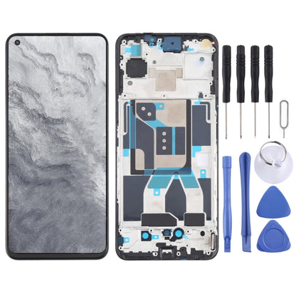 Ensemble complet de numériseur d'écran LCD AMOLED d'origine avec cadre, For Realme GT Neo 3T RMX3372 RMX3371, For Realme GT2, For Realme GT Neo2T