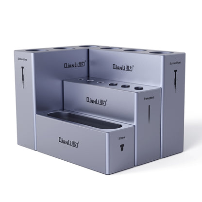 Boîte de rangement modulaire multifonctionnelle en alliage d'aluminium QianLi iCube