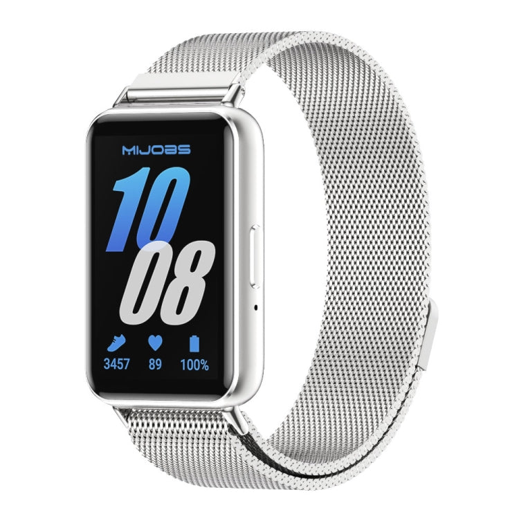 Bracelet de montre magnétique en métal Mijobs Milan, For Samsung Galaxy Fit 3