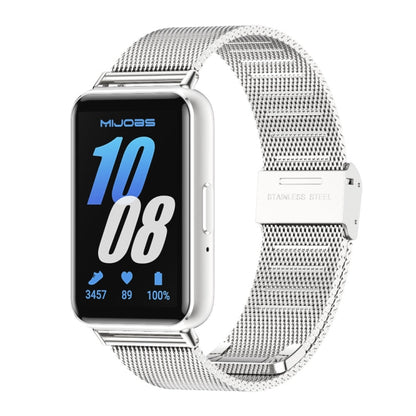 Bracelet de montre en métal à boucle Mijobs Milan, For Samsung Galaxy Fit 3