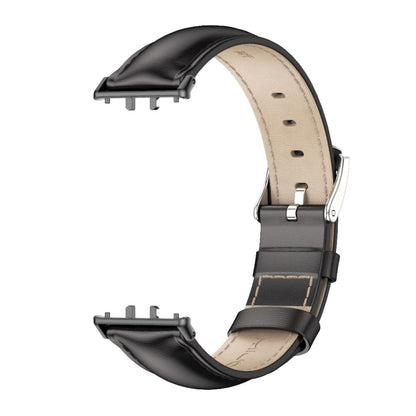Bracelet de montre en cuir véritable double face Mijobs, For Samsung Galaxy Fit 3