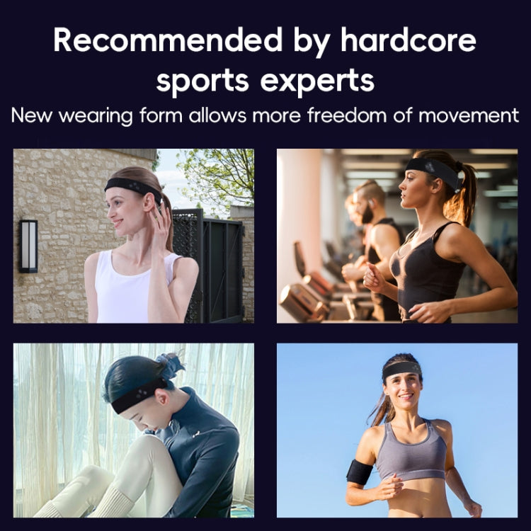 Mucro B01 Turban Style casque Bluetooth sans fil bandeau de sport