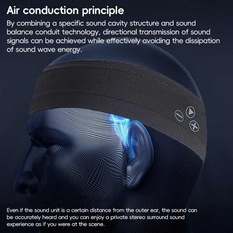 Mucro B01 Turban Style casque Bluetooth sans fil bandeau de sport