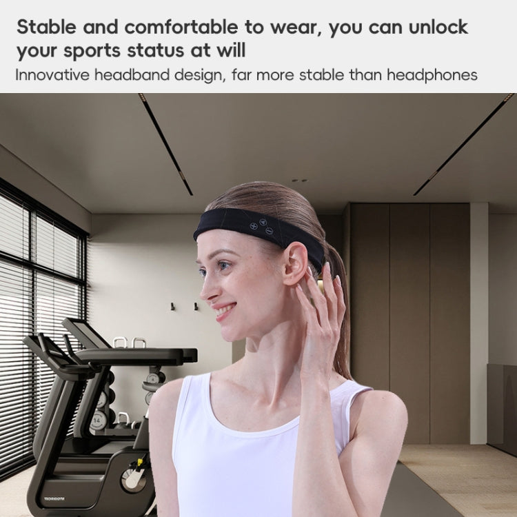 Mucro B01 Turban Style casque Bluetooth sans fil bandeau de sport
