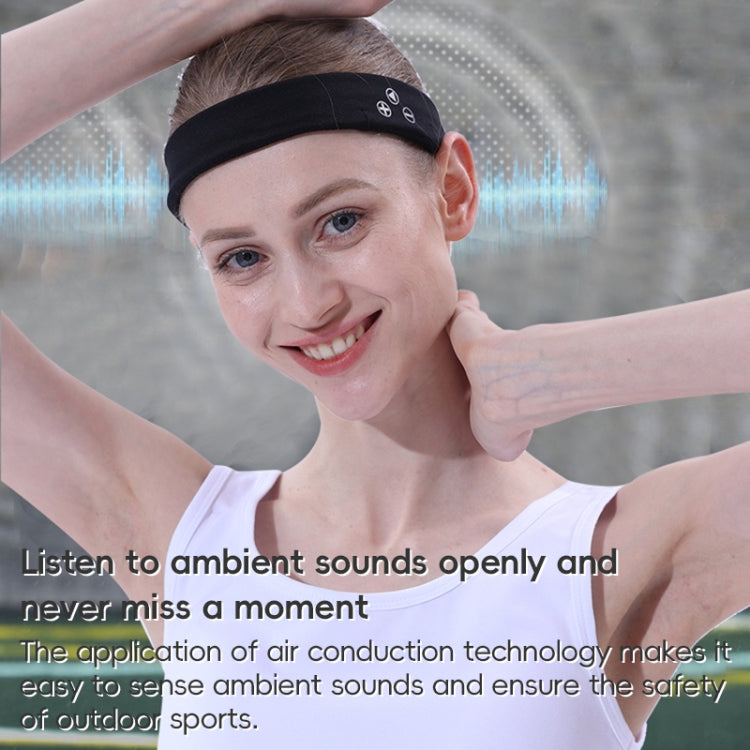 Mucro B01 Turban Style casque Bluetooth sans fil bandeau de sport