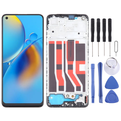 Ensemble complet de numériseur d'écran LCD AMOLED d'origine avec cadre
