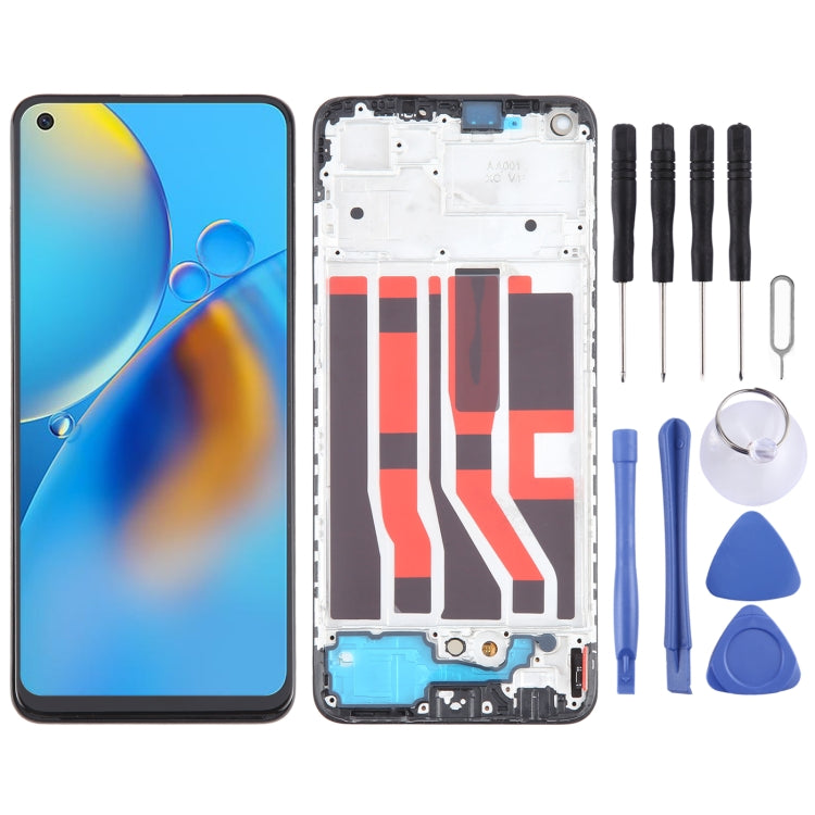 Ensemble complet de numériseur d'écran LCD AMOLED d'origine avec cadre